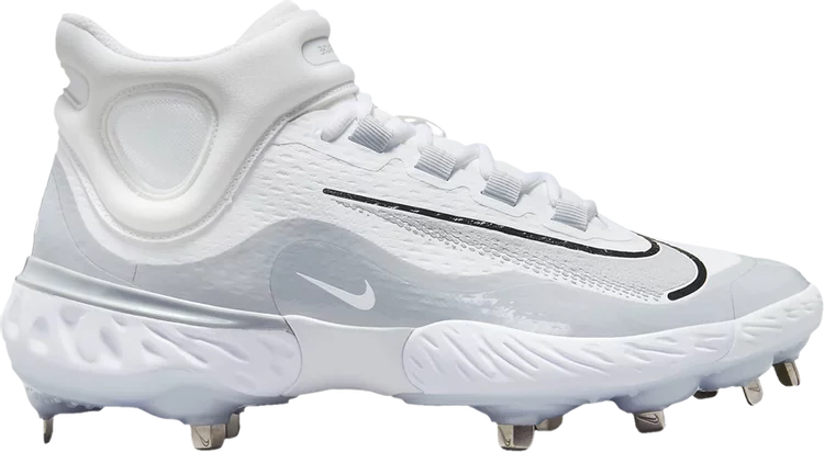 *CUSTOMIZATION INCLUDED* Sz 12.5 Nike Huarache Elite 4 Metal Baseball Cleats