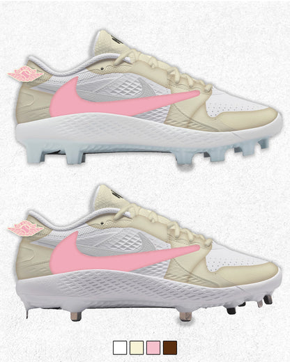 "Shy Pink" Nike Diamond Gamer Baseball Cleats
