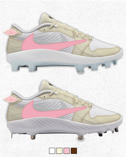 "Shy Pink" Nike Diamond Gamer Baseball Cleats
