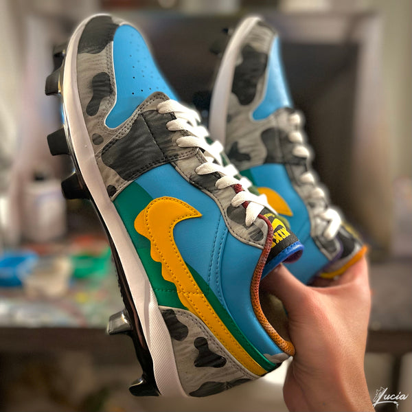 “Chunky” Jordan 1 Baseball Cleats