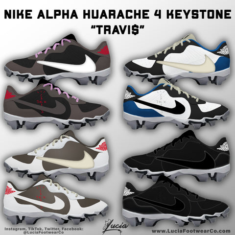 "Travi$" Nike Huarache 4 Keystone